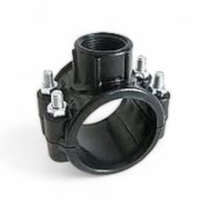 Водовземна скоба с болтове за PE тръби